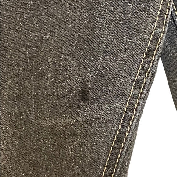 Affliction ACE Faded Gray Distressed 7- Pocket Jeans Mens size 40 - Picture 4 of 13